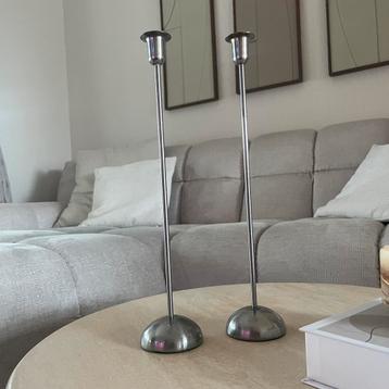 Vintage IKEA Stockholm kandelaars - set van 2 beschikbaar voor biedingen
