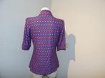 Tante Betsy vintage retro look blouse Als nieuw M, Maat 38/40 (M), Tante Betsy, Overige kleuren, Verzenden