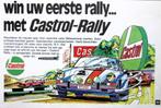 18 vintage advertenties reclames motor olie 1971-87 Castrol, Verzenden, Gebruikt
