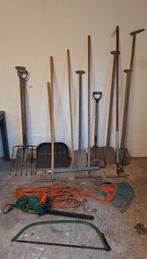 Diverse tuingereedschap, Ophalen, Gebruikt