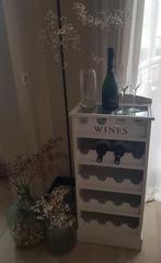 Riverdale  wijnkastje, Huis en Inrichting, Woonaccessoires | Wijnrekken, Ophalen, Hout, 15 tot 25 flessen
