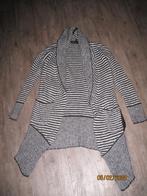 Steps everyday chic beige antraciet gestreept vest maat S, Ophalen of Verzenden, Steps, Maat 36 (S), Grijs