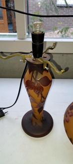 Prachtige zgan Gallé lamp, Antiek en Kunst, Verzenden