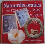 Natuurdecoraties met schelpen, mos en veren, Geschikt voor kinderen, Ophalen of Verzenden, Zo goed als nieuw