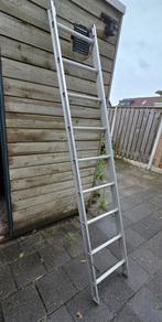 Ladder 1 deel 244 cm, Doe-het-zelf en Verbouw, Ophalen of Verzenden, Gebruikt, 2 tot 4 meter