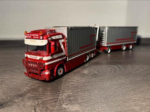 Tekno Scania Next Gen R580 G&J Van Leeuwen, Hobby en Vrije tijd, Modelauto's | 1:50, Nieuw, Bus of Vrachtwagen, Tekno, Ophalen