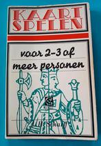 21 kaartspelen kaartspellen Spelregels J.H.Scharff, Ophalen of Verzenden, Zo goed als nieuw