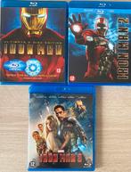 Iron man 1 2 3 blu ray NL versie trilogy, Ophalen of Verzenden, Zo goed als nieuw, Actie