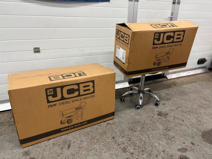 JCB Heteluchtkanon 20kW | & 37 kW JCB-SH70D JCB-SH40D, Doe-het-zelf en Verbouw, Verwarming en Radiatoren, Nieuw, Kachel, 30 tot 80 cm