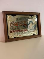 Coca-Cola Spiegelreclame - Vintage, Antiek en Kunst, Antiek | Spiegels, Ophalen of Verzenden, Rechthoekig, Minder dan 50 cm, Minder dan 100 cm