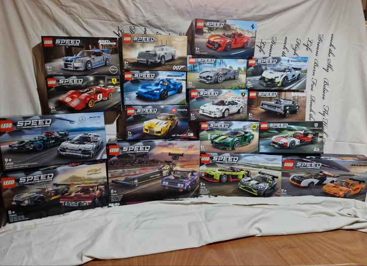 verzameling lego speedchampions nieuw 183 stuks., Kinderen en Baby's, Speelgoed | Duplo en Lego, Nieuw, Ophalen