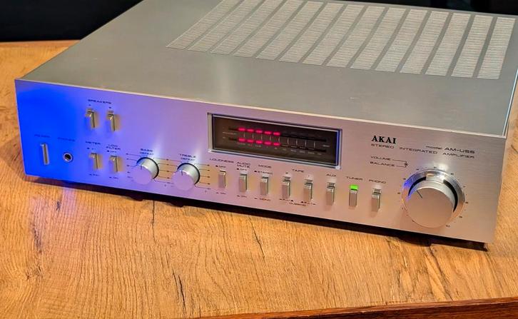 AKAI AM-U55 • REFURBISHED • GARANTIE • PHONO, Audio, Tv en Foto, Versterkers en Receivers, Refurbished, Stereo, Minder dan 60 watt