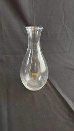 Vintage Luminarc Vaas - Transparant Glas, Wit, Ophalen of Verzenden, Minder dan 50 cm, Glas
