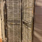 Kamerscherm - bamboe – grey wash - 150 cm breed - TTM Wonen, TTM Wonen, Meubels – (Perzische) Tapijten en Woonaccessoires, Taag 63, 2491 CS, Den Haag (Forepark)