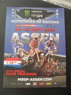 programma boek motocross of nations assen 2019, Verzamelen, Nieuw, Motoren, Ophalen of Verzenden