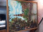 Te koop schilderij wj plannen 1976, Antiek en Kunst, Ophalen