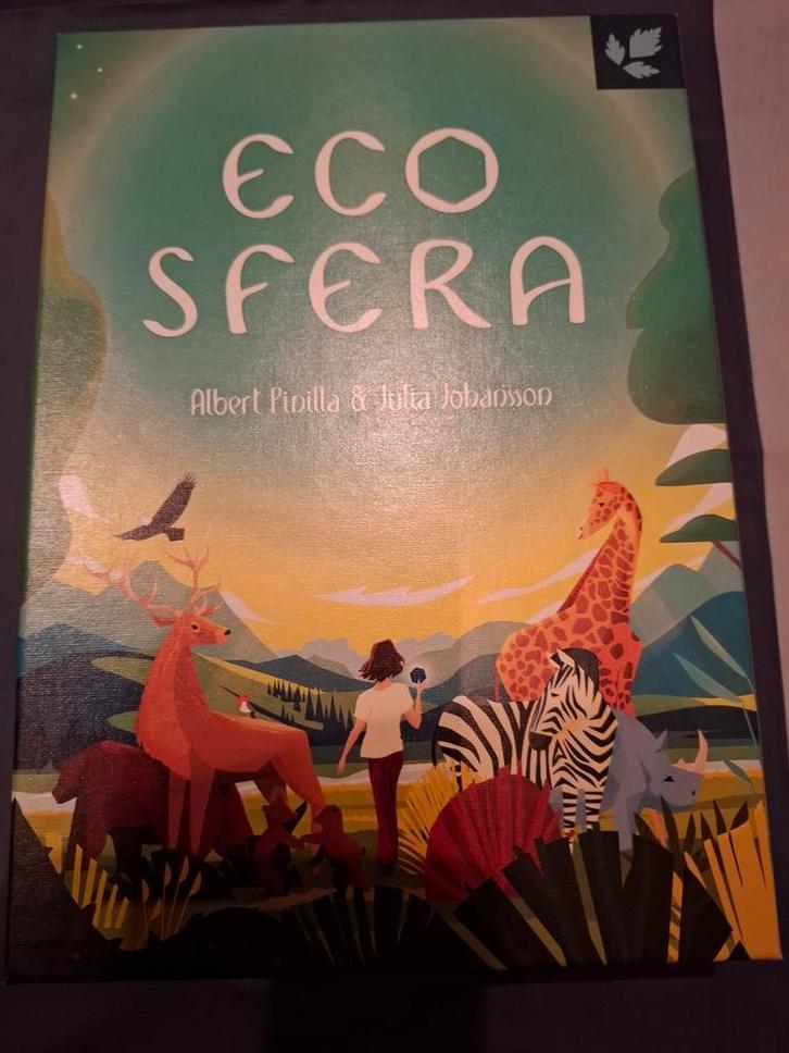 Ecosfera Bordspel - Herstel de wereld!, Hobby en Vrije tijd, Gezelschapsspellen | Bordspellen, Zo goed als nieuw, Een of twee spelers