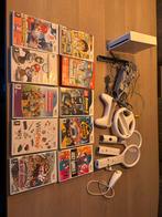 Nintendo Wii + 10 Games + Accessoires, Spelcomputers en Games, Ophalen of Verzenden, Gebruikt