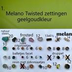 NIEUW:Melano TWISTED ZETTINGEN+Ringen+Armband+Ketting+Oorbel, Ophalen, IJzer of Staal, Nieuw, Dame