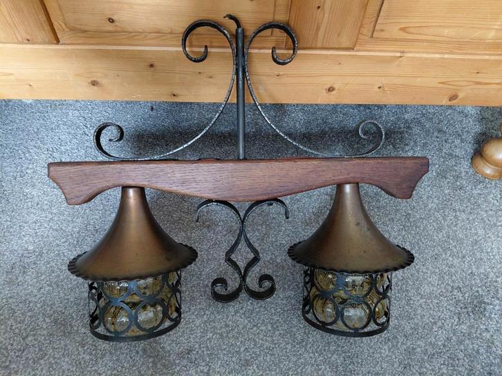 Boeren landelijke hanglamp, Antiek en Kunst, Antiek | Lampen, Ophalen