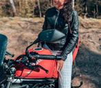 Leren motorjas motogirl, Motoren, Ophalen of Verzenden, Tweedehands, Jas | leer