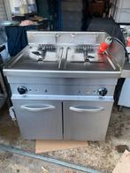 Dubbele elektrische friteuse - 18+18 liter - 27 kW, Ophalen of Verzenden