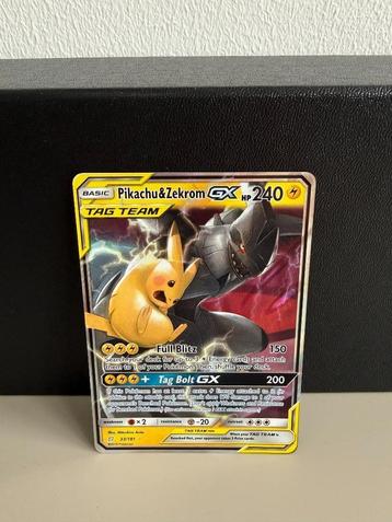 Pikachu & Zekrom GX 33/181 Team Up Tag Team (1) - Pokémon beschikbaar voor biedingen