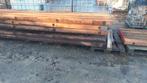 Rijplaat, dragline schotten. Duurzame hardhout, Doe-het-zelf en Verbouw, Ophalen, Zo goed als nieuw, Hout, 50 tot 100 mm