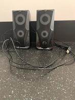 Mooie speakers met mooie lichtjes, Computers en Software, Pc speakers, Ophalen of Verzenden, Zo goed als nieuw