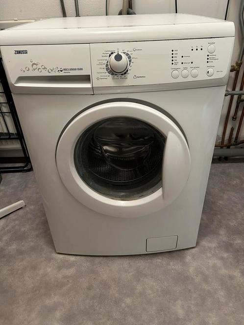 Zanussi Wasmachine Voorlader., Witgoed en Apparatuur, Wasmachines, Gebruikt, Voorlader, 4 tot 6 kg, 85 tot 90 cm, 1200 tot 1600 toeren