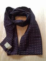 Vintage warme dubbele ascot sjaal, Steppin out, katoen., Ophalen of Verzenden, Zo goed als nieuw, Sjaal