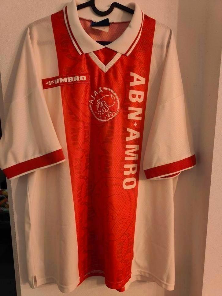 Ajax thuisshirt XXL Umbro 1998 authentieke vintage met broek, Verzamelen, Sportartikelen en Voetbal, Zo goed als nieuw, Shirt