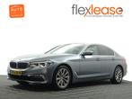 BMW 5 Serie 520i M Sport Individual Aut- Sfeerverlichting, X, Auto's, BMW, Te koop, Zilver of Grijs, 1515 kg, Benzine