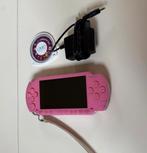 Sony PSP 1004 Roze + Ape Academy + Hoes, Ophalen of Verzenden, Roze, PSP, Gebruikt