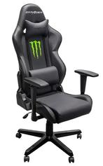NIEUW in doos – Monster Energy DXRacer Gaming Chair, Huis en Inrichting, Bureaustoelen, Ophalen, Zwart, Zo goed als nieuw, Bureaustoel