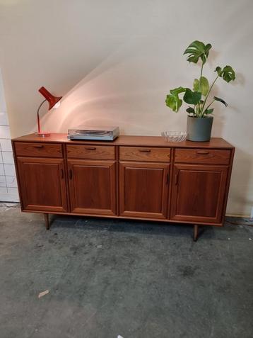 Vintage deens dressoir teak jaren 70 80  beschikbaar voor biedingen
