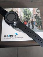 one 2 track smartwatch gps tracker, Zwart, Ophalen of Verzenden, Zo goed als nieuw, GPS
