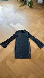 Zwarte gala jurk glitter, Kinderen en Baby's, Kinderkleding | Maat 146, Ophalen of Verzenden, Zo goed als nieuw, Meisje, Jurk of Rok