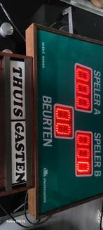 Biljart scorebord, Ophalen of Verzenden, Zo goed als nieuw