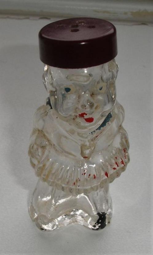 ﻿ANTIEK GLAZEN PEPER OF ZOUTVAT BOER BAKELIET PET  - ooq, Antiek en Kunst, Antiek | Glas en Kristal, Verzenden