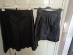 ARMA , HIVA leren rok: mt 38, 40, 44, Maat 38/40 (M), Zwart, ARMA , HIVA, Ophalen of Verzenden