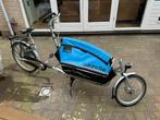 Gazelle Cabby Bakfiets (incl. sport-stuur en regenhuif), 3 kinderen, Gebruikt, Opvouwbaar, Ophalen