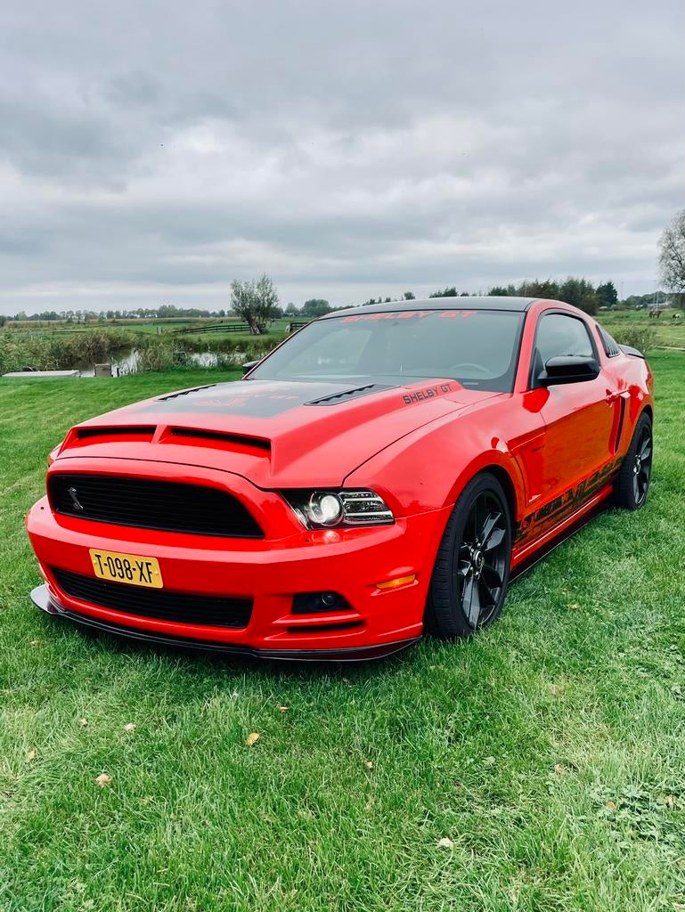 Ford Mustang 3.7 V6, Auto's, Ford, Particulier, Mustang, Benzine, Coupé, Automaat, Rood, Overige kleuren, Leder, Achterwielaandrijving