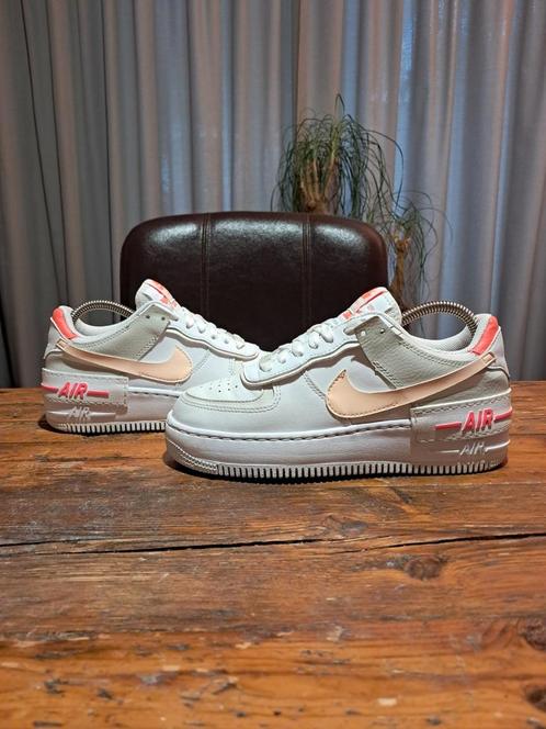 Nike Air Force 1 Shadow 'Bright Mango' Size 37,5, Kleding | Dames, Schoenen, Gedragen, Sneakers of Gympen, Wit, Ophalen of Verzenden