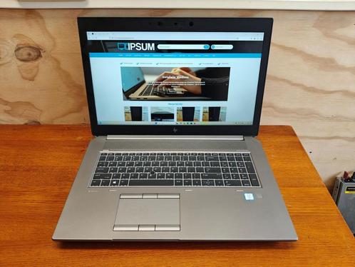 HP Zbook 17 G5 | i7 8850H | 32gb DDR4 | 500gb SSD | P3200, Computers en Software, Windows Laptops, Refurbished, 17 inch of meer