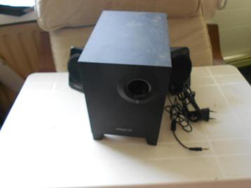 Creative PC speakerset model A120 2.1 stereo, gebruikt. 