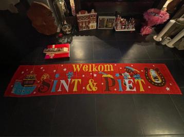 Sinterklaas banner beschikbaar voor biedingen