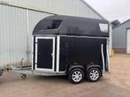 Sirius S75 tweepaards trailer black edition, Dieren en Toebehoren, Paarden en Pony's | Trailers en Aanhangwagens, Ophalen, Gebruikt