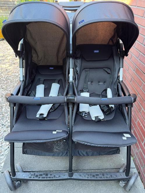 Dubbele Chicco kinderwagen, Kinderen en Baby's, Kinderwagens en Combinaties, Zo goed als nieuw, Kinderwagen, Overige merken, Duowagen