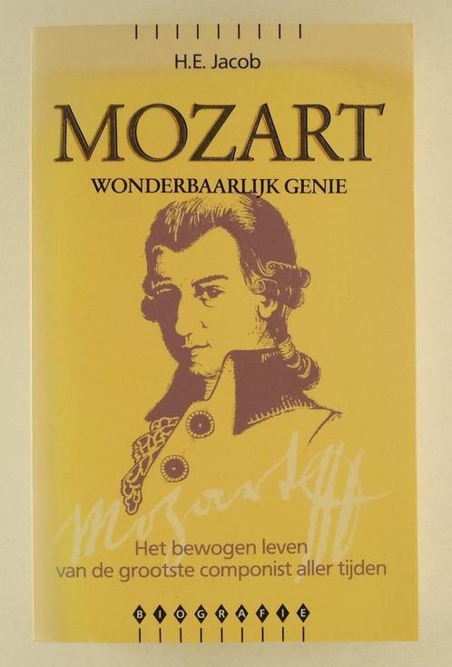 Jacob, H.E. - Mozart, wonderbaarlijke genie / Het bewogen le, Boeken, Biografieën, Gelezen, Verzenden